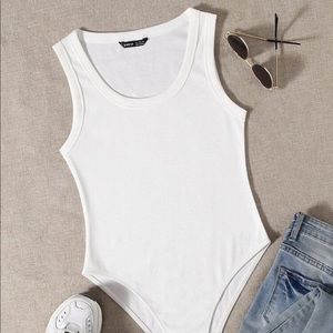 White Tank Bodysuit